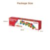 Colorful preschool wooden kids train toys educational stacking train children wooden toy
