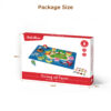 Sealife montessori toy baby diy cartoon fruit animal string wooden lacing beads toy
