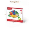 Wholesale Educational Preschool Teaching Set Wooden Geometric Shape Sorter Blocks Baby Toys