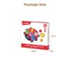 Intelligence Kids Wooden Rainbow Ladybug Shape Stacking Toys For Child