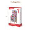 BBQ Wooden Toy Barbecue for Kids Play Wooden Simulation Barbecue Large Scene Kitchen Toy