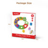 Hot Selling Educational Fancy Wooden Block Shape For Toddler