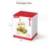 Educational Toys String Beads Toy Wholesale Labyrinth Kid Wooden Bead Maze Toy Mini Wooden Wire Transport Bead Maze Game