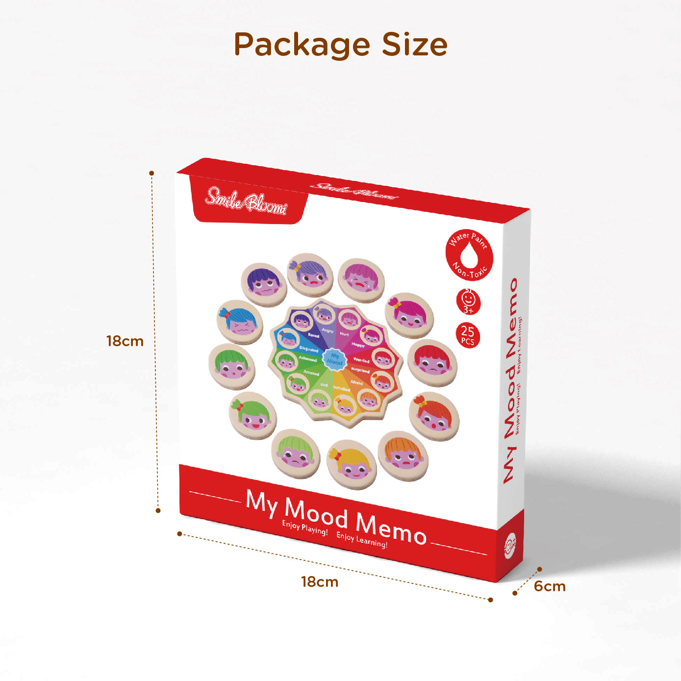 Educational montessori matching brain wooden memory game for children logic thinking - Image 5