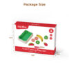 Wooden magnetic simulation kitchen toys food cutting game kids food cutting fruit toy
