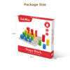 Classic Wooden Montessori Educational Montessorri Wooden Blocks Toy Set