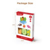 7pcs pretend play kids wood child toys set wooden toys ice cream