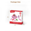 Most Popular Kids Pretend Play Wooden Birthday Cake Toy With 5 Candles
