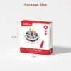 Children pretend play simulation colorful  kitchen toy cut wooden cake cutting toy with candles