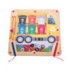 Eco Recycling Customizable Magnetic Children's Montessori Educational Wooden Toy Bead Maze Labyrinth Board Game
