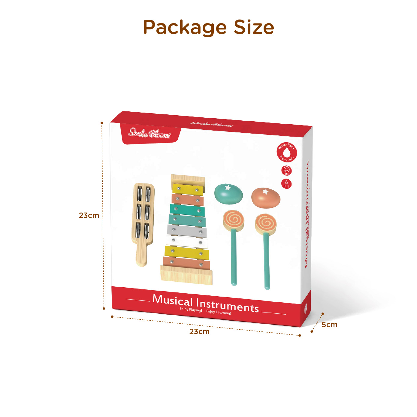 wholesale wooden music instruments set educational toy musical instruments - Image 5