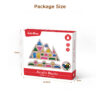 Wooden Building Blocks Rainbow Stacker Toys Wooden Blocks Stacking Game Cubes Blocks Construction toys