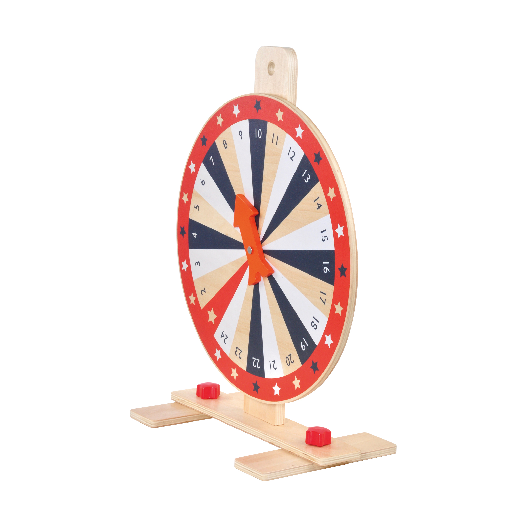 Wooden Digital Turntable Clock Addition and Subtraction Math Toys - Image 2