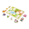wooden puzzles for kids Children Animal Farm Early Learning Montessori Educational toy For Kids Gifts