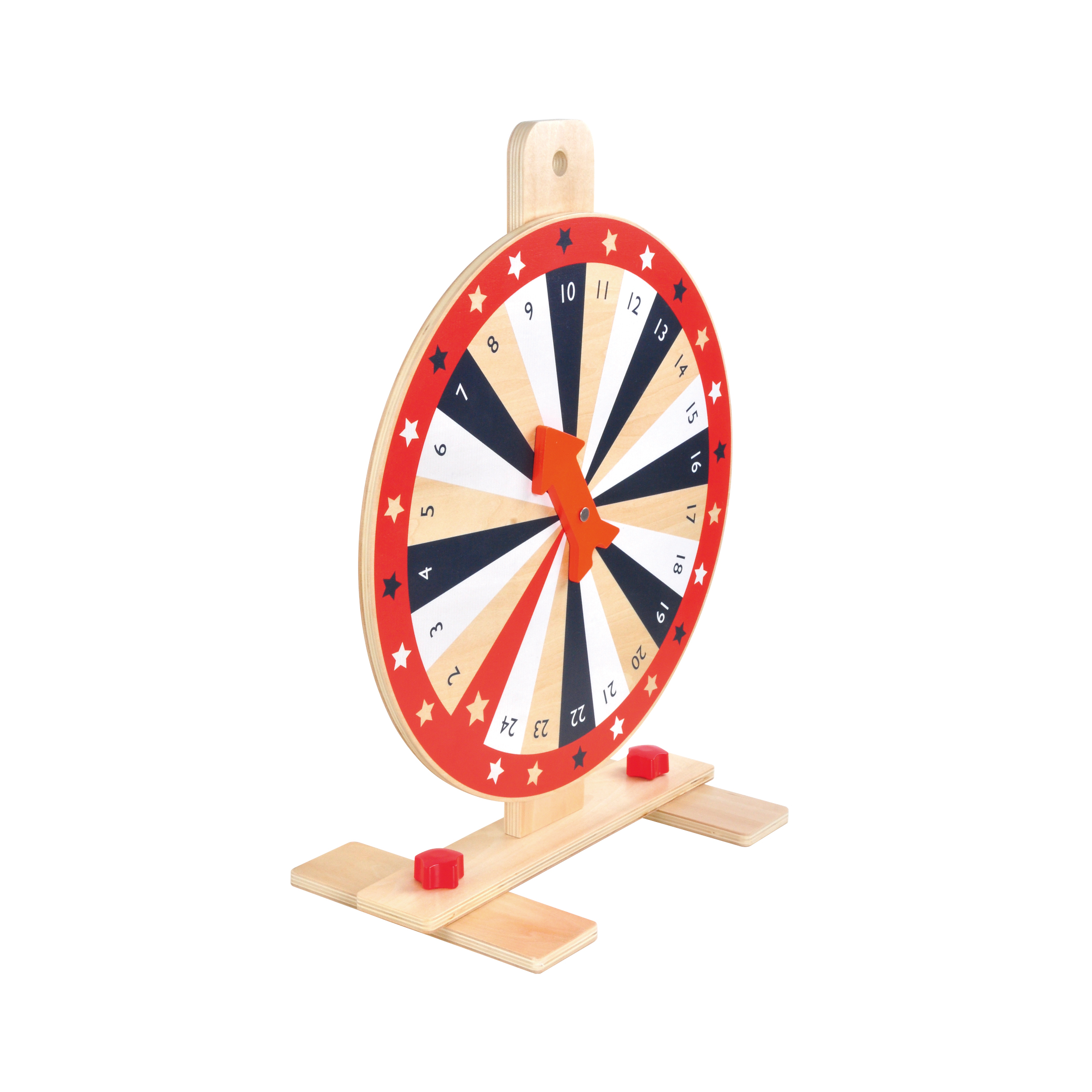Wooden Digital Turntable Clock Addition and Subtraction Math Toys - Image 3