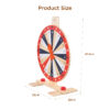 Wooden Digital Turntable Clock Addition and Subtraction Math Toys