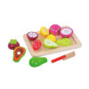 Manufacturers kitchen pretend play food cooking game cutting fruits wood cut toy  for children