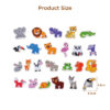 Wooden Magnetic Puzzle Game Preschool Learning Magnet Jigsaw Puzzle Jouet Montessori Material Toys for Toddlers