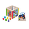 Wooden Preschool Kids Learning Intelligent Playing Activity Play Center Cube Kindergarten Toys