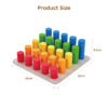 Montessori Wooden Shape Block Puzzle Wooden Toys Children Toys
