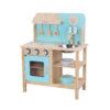 Custom wooden pink kitchen toy amazon hot early childhood education wooden happy kitchen toys cooking