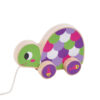 Montessori Toys Animal Tortoise Shape wooden Pull Along Toy