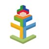 whole sale large madala educational new design wooden rainbow puzzle for kids