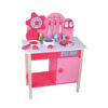 Hot Sale High Quality Educational Kids' Big Wooden Kitchen Set Play Toy