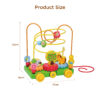 Educational Toys String Beads Toy Wholesale Labyrinth Kid Wooden Bead Maze Toy Mini Wooden Wire Transport Bead Maze Game