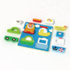 3D wooden puzzle animal vehicles Children's preschool educational toys
