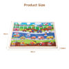 L Size Vehicle Car Shaped Wooden Puzzle Custom Puzzle Toys