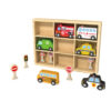 New Design Play Wooden Educational Traffic Sign Small Montessori Transportation Wooden Car Toy