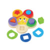 Hot Sale Intelligence Geometry Wooden Shape Sorter Toy For Toddlers And Kids