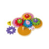 Hot Sell Educational Shape Learning Butterfly Shaped Wooden Gear Toy Busy Board