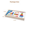 300 PCS High Quality Colorful Educational Montessori Wooden Math And Match Sticks Toys