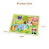 wooden puzzles for kids Children Animal Farm Early Learning Montessori Educational toy For Kids Gifts