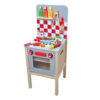 BBQ Wooden Toy Barbecue for Kids Play Wooden Simulation Barbecue Large Scene Kitchen Toy