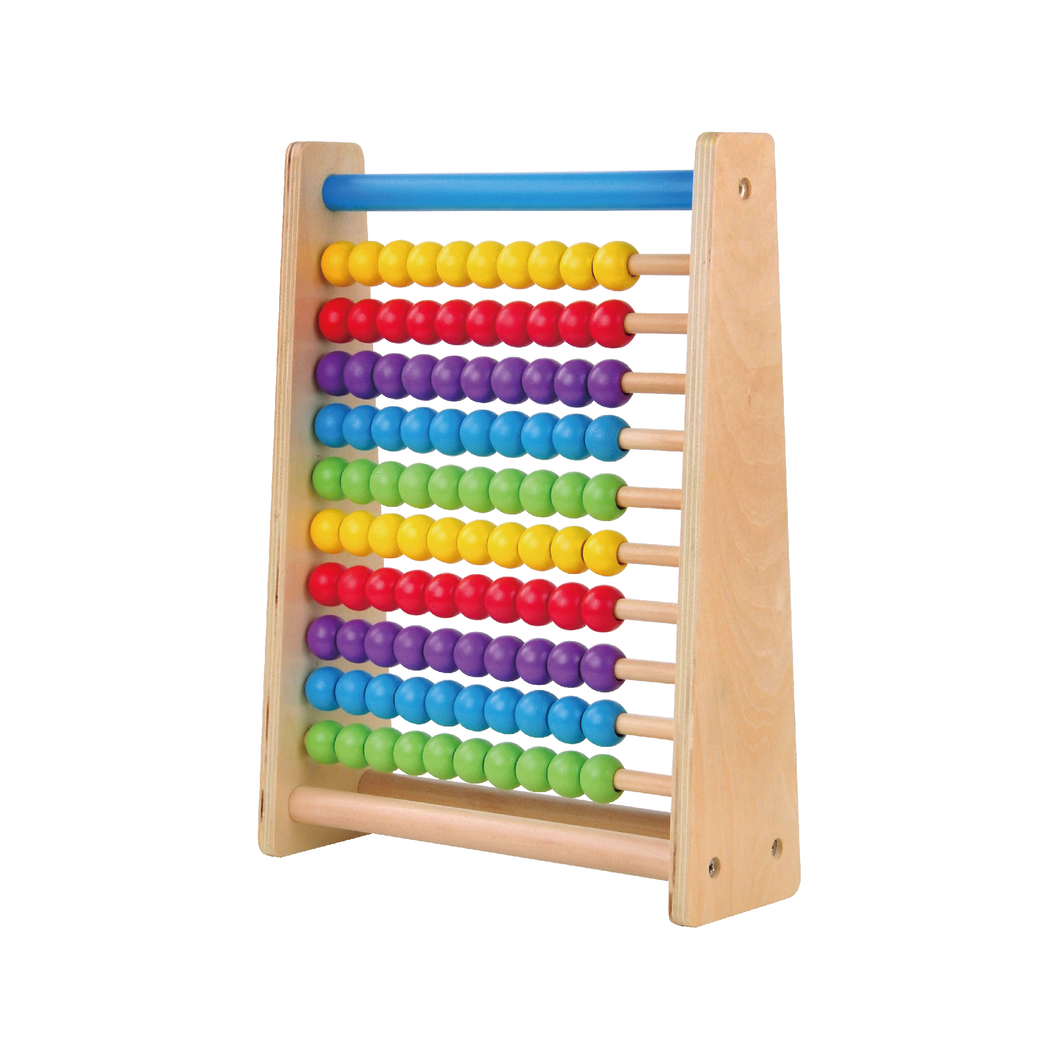 Customized traditional mathematics toy counting education classic wooden beads abacus