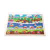 L Size Vehicle Car Shaped Wooden Puzzle Custom Puzzle Toys