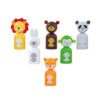 Simulation Eco-friendly Montessori Toys Educational Cuddly Toys Wooden Forest Animal Toy