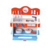 Small Size Water Painting Eco-friendly  Pretend Cooking Pretend Role Kids Wooden Toys Kitchen Play Set