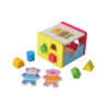 Intelligent Educational 2 In 1 Wooden Block Cubes And Jigsaw Puzzle Changing Box
