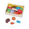 11pcs kitchen cuttable pretend play 3d laser cutting wooden toy vegetable fruit toy kids cut