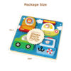 3D wooden puzzle animal vehicles Children's preschool educational toys