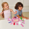 Most Popular Kids Pretend Play Wooden Birthday Cake Toy With 5 Candles