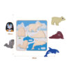 Oem Odm Wooden Jigsaw Animal Puzzle Custom Kids 3D