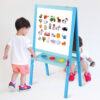 Montessori custom alphabet farm animals fridge wooden magnetic puzzle Kids Toys