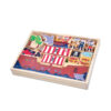 21 pcs educational colorful baby stacking Pirate Scene toy building wooden block for kids