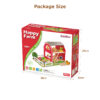 Children education wood animals farm house custom kids wooden toys 2022 farm house toys