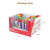 Hot Selling Colorful Customs Interesting Wooden Rainbow Whistle Toy